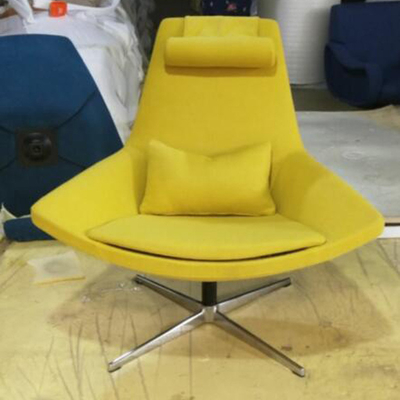 China Metropolitan swivel chair Liviing room Lounge chair fabric recline chair supplier